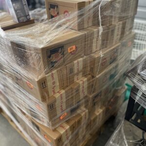 Games liquidation pallets mixed with toys